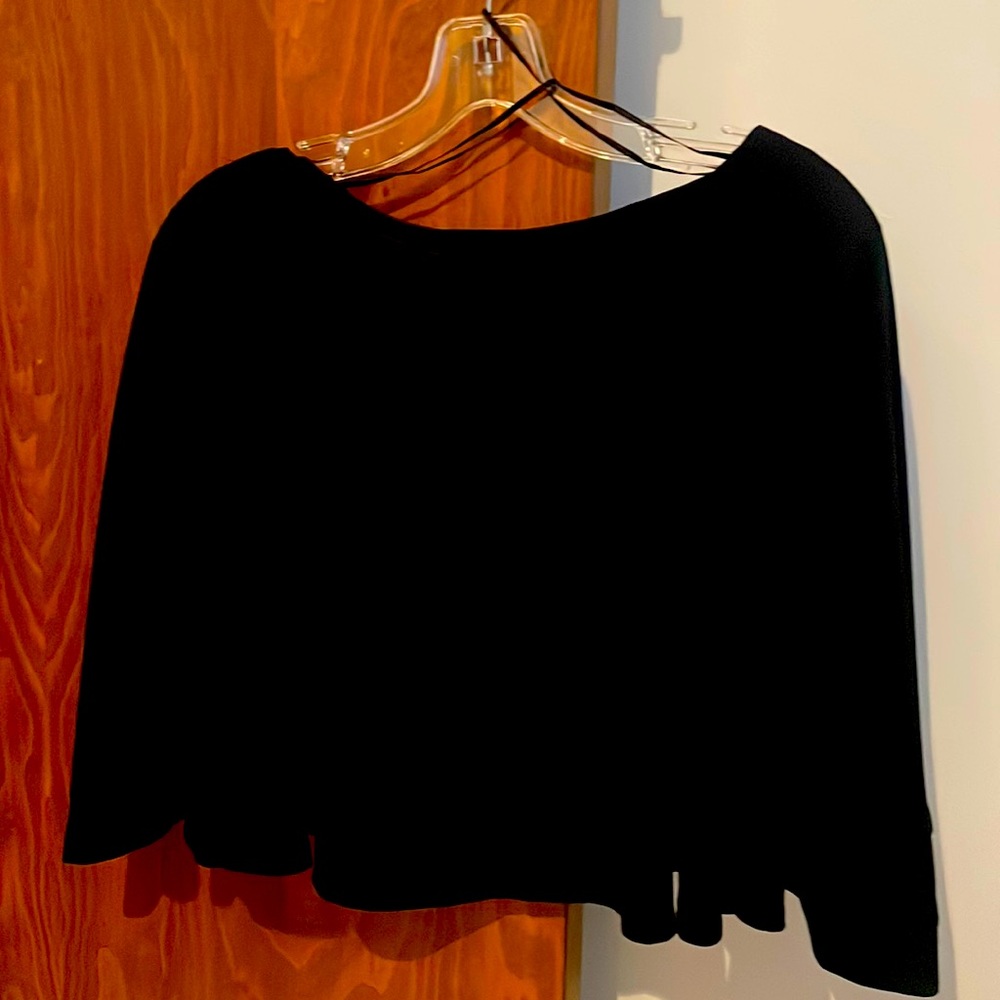 Zara Cropped Off Shoulder Top